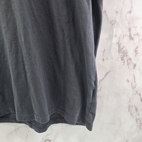 Everlane T Shirt Mens Medium Dark Gray Short Sleeve Crew Organic Cotton - Picture 3 of 8